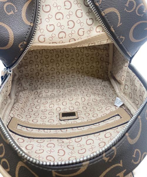 GUESS（ゲス）GUESS (ゲス) リュック ブラウンの古着・服飾アイテム