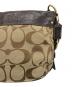 COACH (コーチ) ワンハンドバッグ ベージュ×ブラウン：12000円