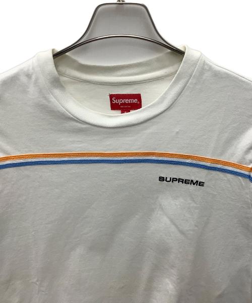 SUPREME（シュプリーム）Supreme (シュプリーム) 長袖カットソー ホワイト サイズ:Sの古着・服飾アイテム