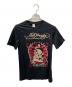 Ed Hardy（エド ハーディー）の古着「半袖カットソー」｜ブラック