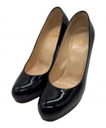 Christian Louboutin（クリスチャン・ルブタン）の古着「レザーパンプス」｜ブラック