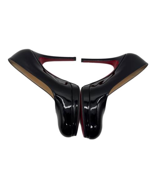 Christian Louboutin（クリスチャン・ルブタン）Christian Louboutin (クリスチャン・ルブタン) レザーパンプス ブラック サイズ:22.5の古着・服飾アイテム
