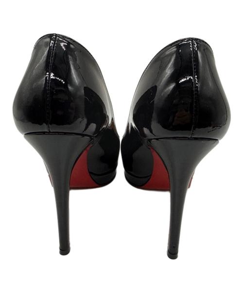 Christian Louboutin（クリスチャン・ルブタン）Christian Louboutin (クリスチャン・ルブタン) レザーパンプス ブラック サイズ:22.5の古着・服飾アイテム