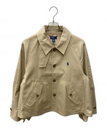 POLO BY RALPH LAUREN（ポロ バイ ラルフローレン）の古着「ツイルジャケット」｜ベージュ