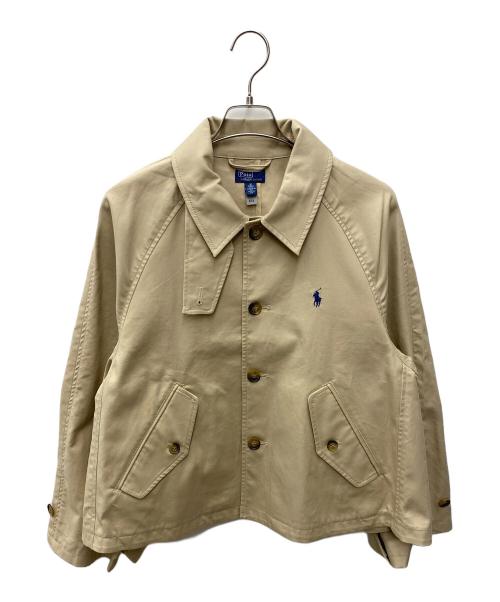 POLO BY RALPH LAUREN（ポロ バイ ラルフローレン）Polo by Ralph Lauren (ポロ バイ ラルフローレン) ツイルジャケット ベージュ サイズ:Mの古着・服飾アイテム