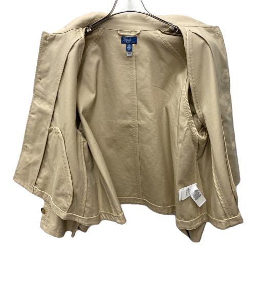 POLO BY RALPH LAUREN（ポロ バイ ラルフローレン）Polo by Ralph Lauren (ポロ バイ ラルフローレン) ツイルジャケット ベージュ サイズ:Mの古着・服飾アイテム