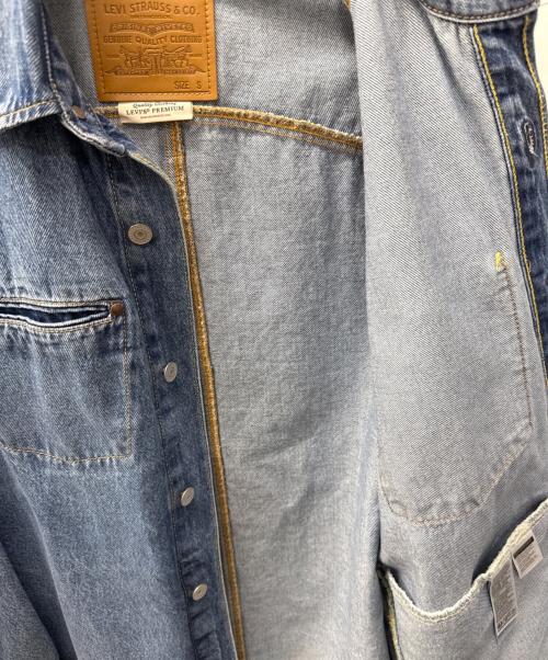 LEVI'S PReMIUM（リーバイス プレミアム）LEVI'S PReMIUM (リーバイス プレミアム) デニムジャケット ブルー サイズ:Sの古着・服飾アイテム