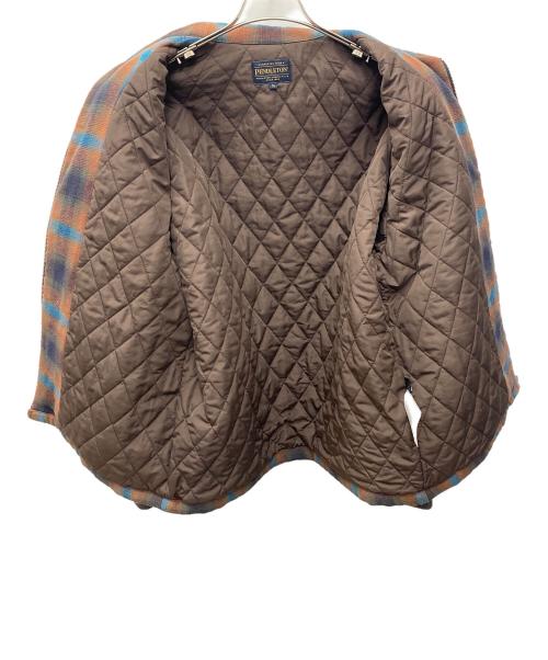 PENDLETON（ペンドルトン）PENDLETON (ペンドルトン) niko and (ニコアンド) ジップジャケット ブラウン サイズ:Mの古着・服飾アイテム