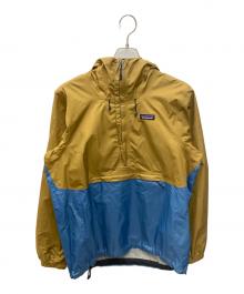 Patagonia（パタゴニア）の古着「アノラックパーカー」｜ブラウン×ブルー