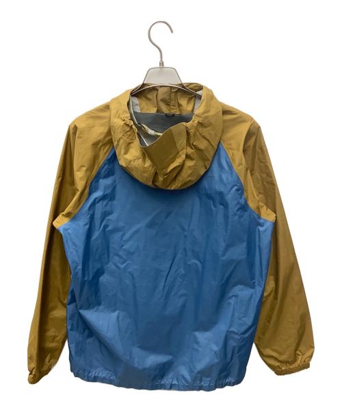 Patagonia（パタゴニア）Patagonia (パタゴニア) アノラックパーカー ブラウン×ブルー サイズ:Ｍの古着・服飾アイテム