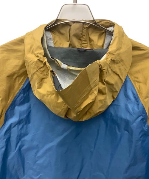 Patagonia（パタゴニア）Patagonia (パタゴニア) アノラックパーカー ブラウン×ブルー サイズ:Ｍの古着・服飾アイテム