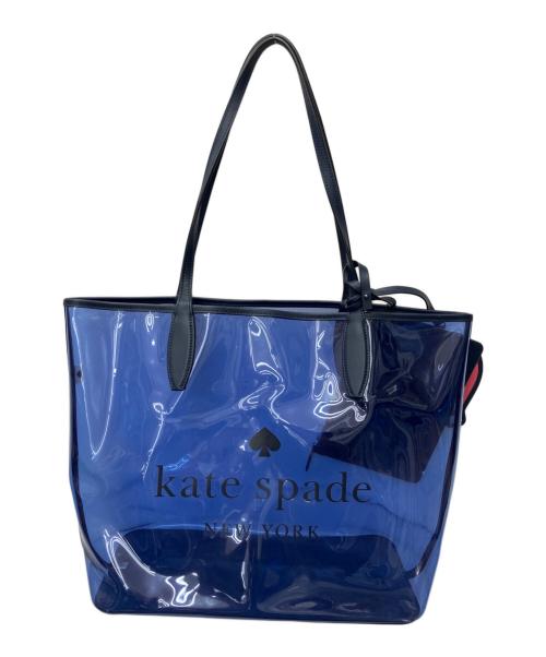 Kate Spade（ケイトスペード）Kate Spade (ケイトスペード) トートバッグ ブルーの古着・服飾アイテム