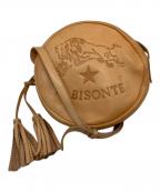 IL BISONTEイル ビゾンテ）の古着「ショルダーバッグ」｜キャメル