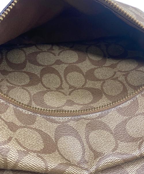 COACH（コーチ）COACH (コーチ) リュック ベージュ×ブラウンの古着・服飾アイテム