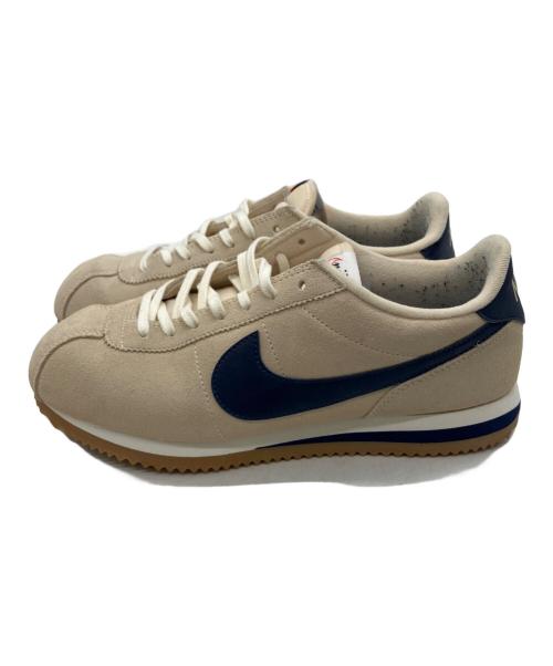 NIKE（ナイキ）NIKE (ナイキ) ローカットスニーカー ベージュ×ネイビー サイズ:26.5cmの古着・服飾アイテム