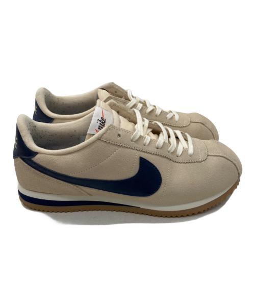 NIKE（ナイキ）NIKE (ナイキ) ローカットスニーカー ベージュ×ネイビー サイズ:26.5cmの古着・服飾アイテム