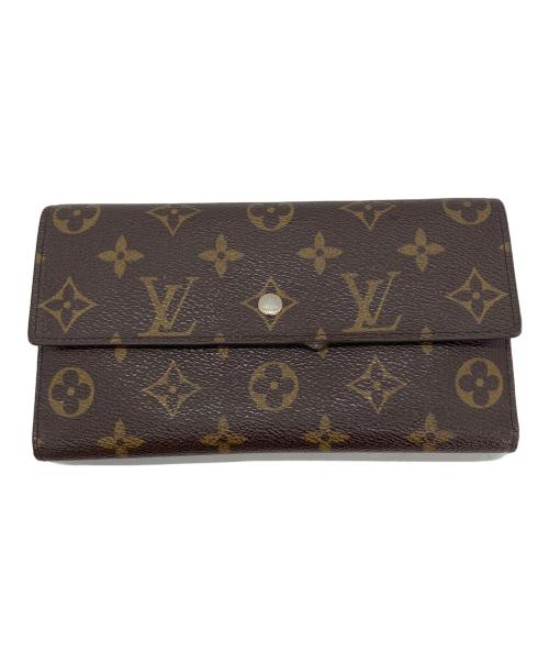 LOUIS VUITTON（ルイ ヴィトン）LOUIS VUITTON (ルイ ヴィトン) 長財布 ブラウンの古着・服飾アイテム
