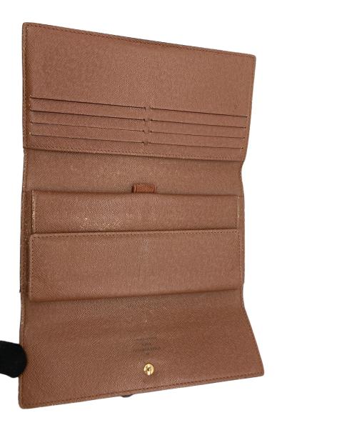 LOUIS VUITTON（ルイ ヴィトン）LOUIS VUITTON (ルイ ヴィトン) 長財布 ブラウンの古着・服飾アイテム
