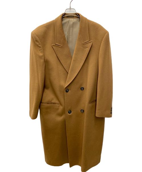 -（-）- (-) カシミヤコート キャメル サイズ:Ｌの古着・服飾アイテム