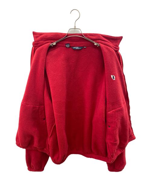 POLO RALPH LAUREN（ポロ・ラルフローレン）POLO RALPH LAUREN (ポロ・ラルフローレン) フリースジャケット レッド サイズ:XXLの古着・服飾アイテム