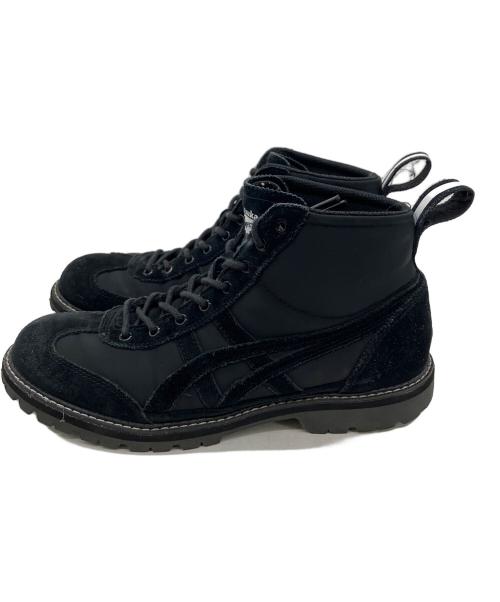 Onitsuka Tiger（オニツカタイガー）Onitsuka Tiger (オニツカタイガー) ハイカットスニーカー ブラック サイズ:24.5cmの古着・服飾アイテム
