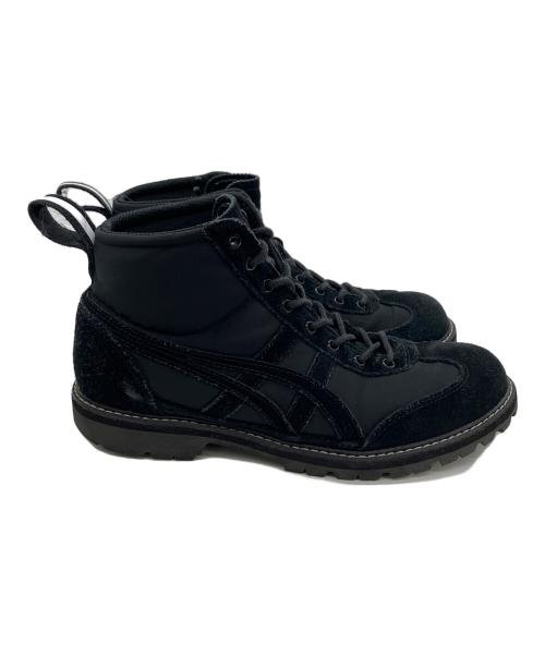 Onitsuka Tiger（オニツカタイガー）Onitsuka Tiger (オニツカタイガー) ハイカットスニーカー ブラック サイズ:24.5cmの古着・服飾アイテム