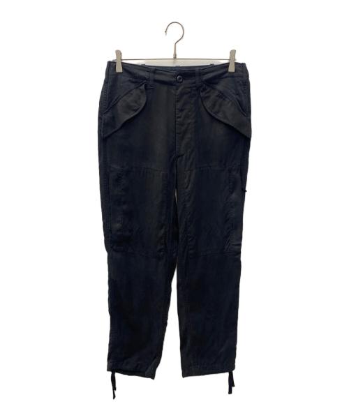 POLO RALPH LAUREN（ポロ・ラルフローレン）POLO RALPH LAUREN (ポロ・ラルフローレン) ダブルニーパンツ ブラック サイズ:Sの古着・服飾アイテム