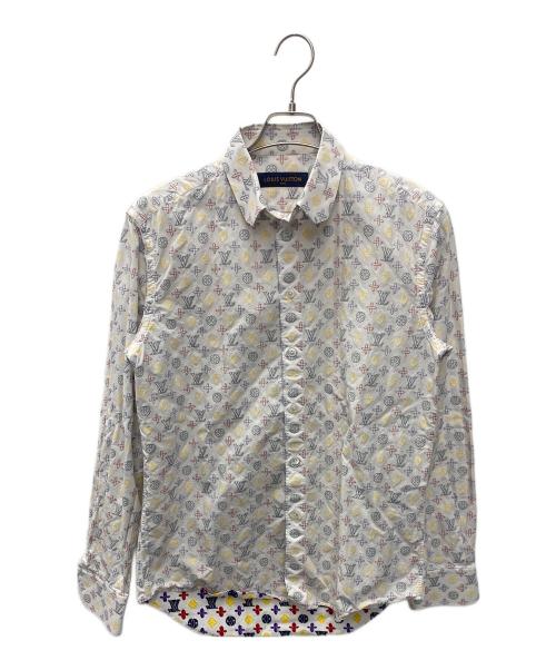 LOUIS VUITTON（ルイ ヴィトン）LOUIS VUITTON (ルイ ヴィトン) 長袖シャツ ホワイト サイズ:Sの古着・服飾アイテム