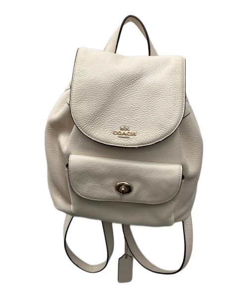 COACH（コーチ）COACH (コーチ) リュック ベージュの古着・服飾アイテム