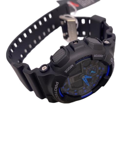 CASIO（カシオ）CASIO (カシオ) デジタルウォッチ ブラック×ブルーの古着・服飾アイテム