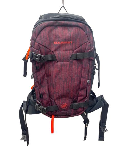 MAMMUT（マムート）MAMMUT (マムート) リュック ブラック×レッドの古着・服飾アイテム