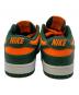 中古・古着 NIKE (ナイキ) DUNK LOW RETRO グリーン×オレンジ サイズ:25.5cm 未使用品：8000円
