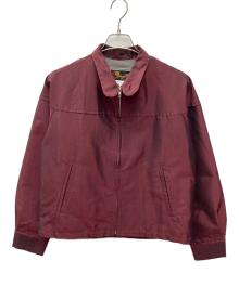 hoggs hoggs hoggs（ホッグスホッグスホッグス）の古着「ジップアップジャケット」｜レッド