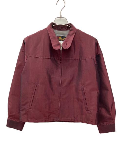 hoggs hoggs hoggs（ホッグスホッグスホッグス）hoggs hoggs hoggs (ホッグスホッグスホッグス) ジップアップジャケット レッド サイズ:Ｓの古着・服飾アイテム