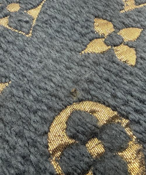 LOUIS VUITTON（ルイ ヴィトン）LOUIS VUITTON (ルイ ヴィトン) マフラー ネイビーの古着・服飾アイテム