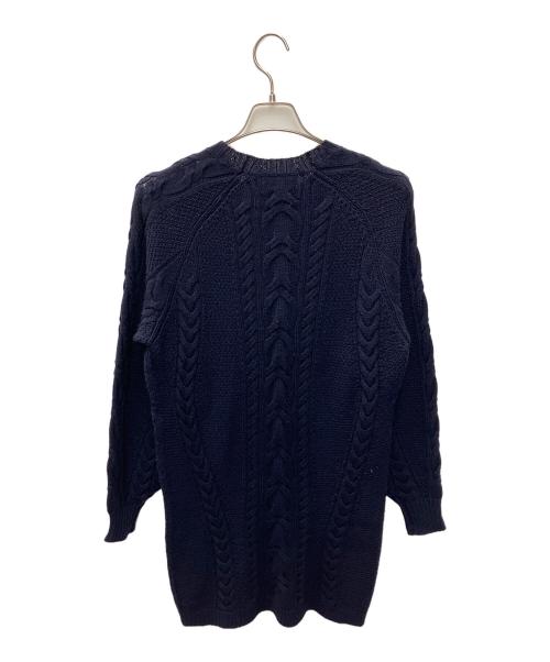 POLO RALPH LAUREN（ポロ・ラルフローレン）POLO RALPH LAUREN (ポロ・ラルフローレン) ニットワンピース ネイビー サイズ:SIZE Sの古着・服飾アイテム
