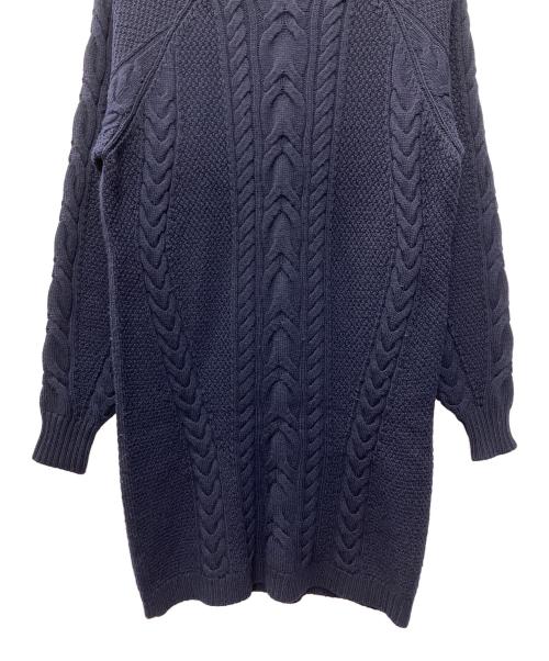 POLO RALPH LAUREN（ポロ・ラルフローレン）POLO RALPH LAUREN (ポロ・ラルフローレン) ニットワンピース ネイビー サイズ:SIZE Sの古着・服飾アイテム
