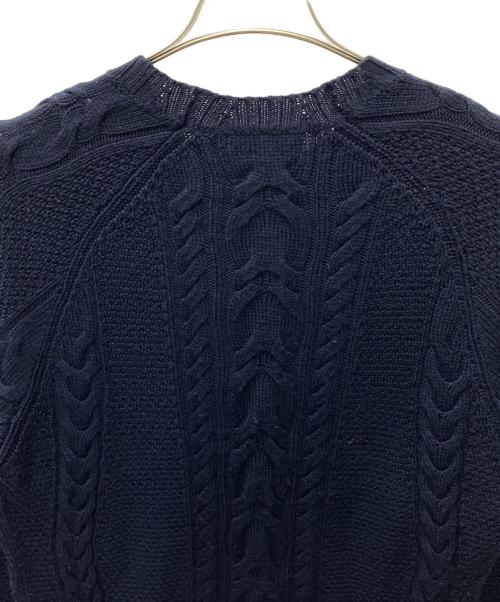 POLO RALPH LAUREN（ポロ・ラルフローレン）POLO RALPH LAUREN (ポロ・ラルフローレン) ニットワンピース ネイビー サイズ:SIZE Sの古着・服飾アイテム