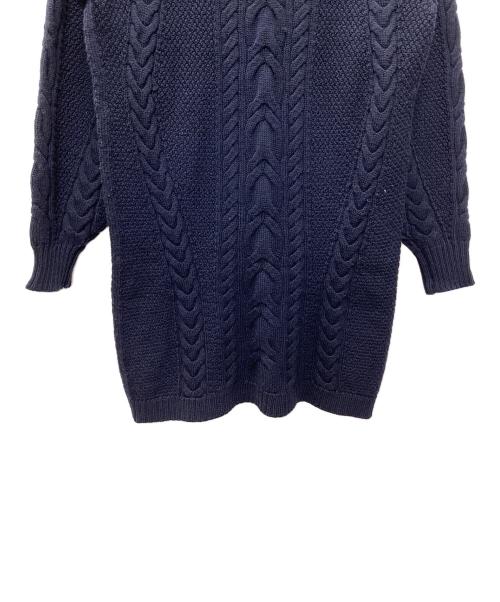 POLO RALPH LAUREN（ポロ・ラルフローレン）POLO RALPH LAUREN (ポロ・ラルフローレン) ニットワンピース ネイビー サイズ:SIZE Sの古着・服飾アイテム