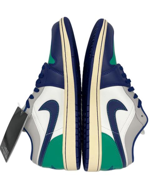 NIKE（ナイキ）NIKE (ナイキ) ローカットスニーカー ネイビー×グリーン×ホワイト サイズ:28.5 未使用品の古着・服飾アイテム