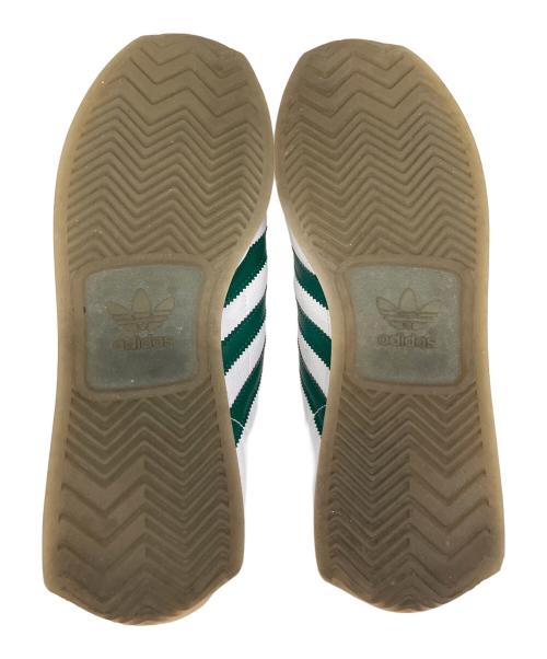 adidas（アディダス）adidas (アディダス) ローカットスニーカー ホワイト×グリーン サイズ:28cmの古着・服飾アイテム