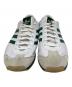 adidas (アディダス) ローカットスニーカー ホワイト×グリーン サイズ:28cm：8000円
