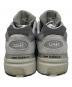 中古・古着 NEW BALANCE (ニューバランス) ローカットスニーカー グレー サイズ:28cm：23000円