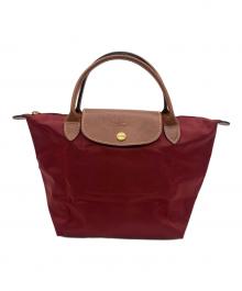 LONGCHAMP（ロンシャン）の古着「ハンドバッグ」｜レッド