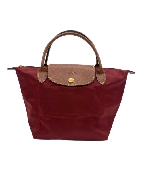 LONGCHAMP（ロンシャン）LONGCHAMP (ロンシャン) ハンドバッグ レッドの古着・服飾アイテム