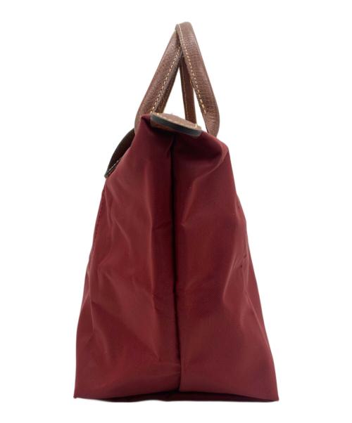 LONGCHAMP（ロンシャン）LONGCHAMP (ロンシャン) ハンドバッグ レッドの古着・服飾アイテム