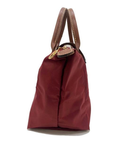 LONGCHAMP（ロンシャン）LONGCHAMP (ロンシャン) ハンドバッグ レッドの古着・服飾アイテム