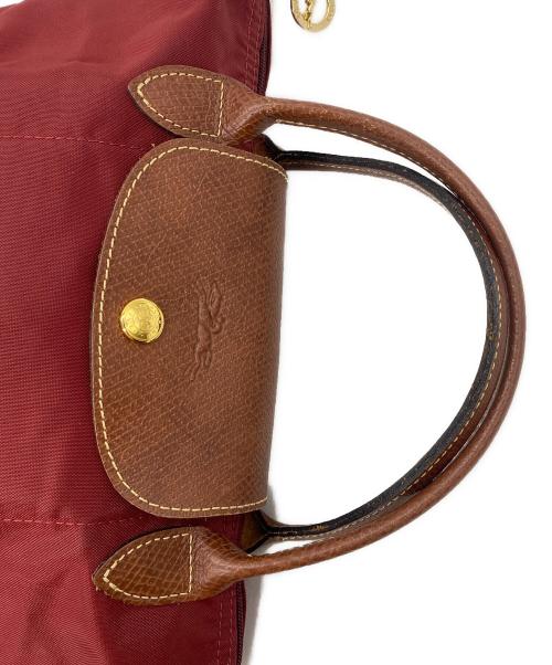 LONGCHAMP（ロンシャン）LONGCHAMP (ロンシャン) ハンドバッグ レッドの古着・服飾アイテム