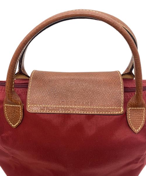 LONGCHAMP（ロンシャン）LONGCHAMP (ロンシャン) ハンドバッグ レッドの古着・服飾アイテム
