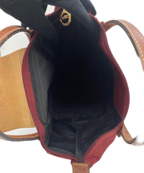 LONGCHAMP（ロンシャン）LONGCHAMP (ロンシャン) ハンドバッグ レッドの古着・服飾アイテム